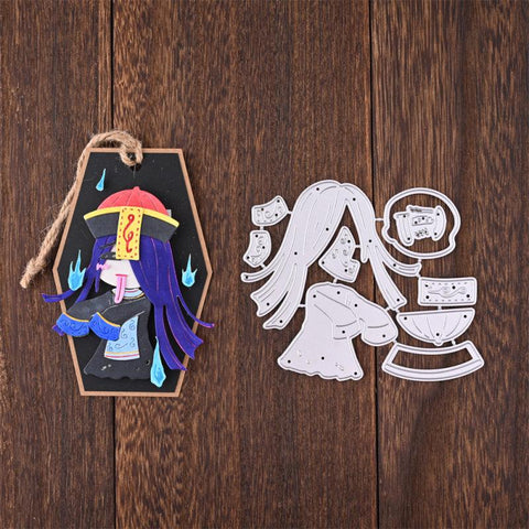 Ancient Zombie Halloween Theme Cutting Dies