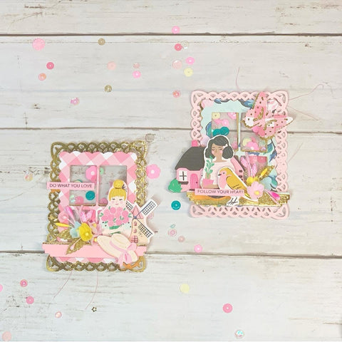 Stackable Lace Frame Dies Set