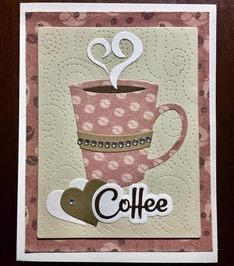 You and Me Coffee Cup Dies - Inlovearts