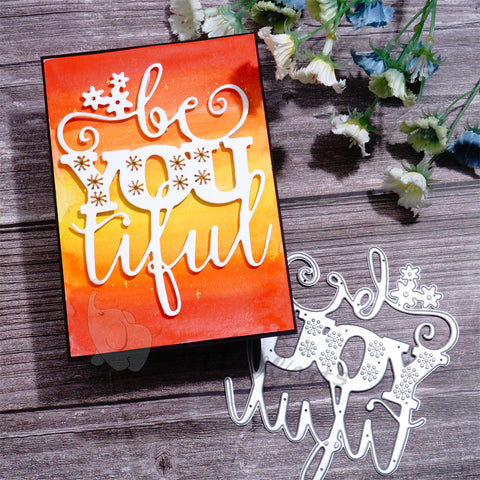 Inlovearts "be YOU tiful" Word Cutting Dies