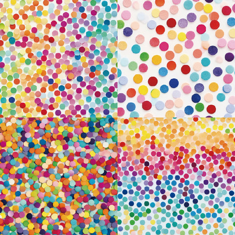 24PCS 6" Polka Dots Scrapbook & Cardstock Paper