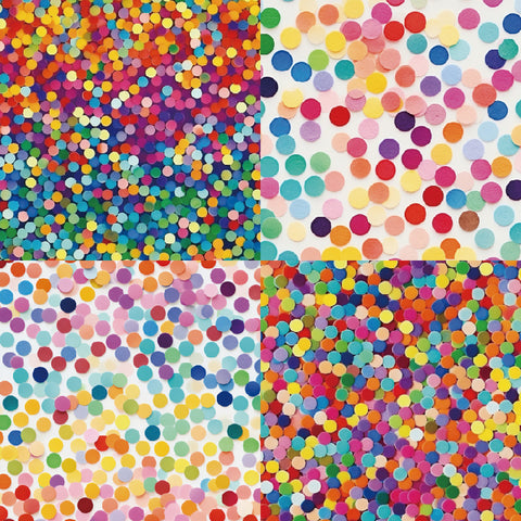 24PCS 6" Polka Dots Scrapbook & Cardstock Paper