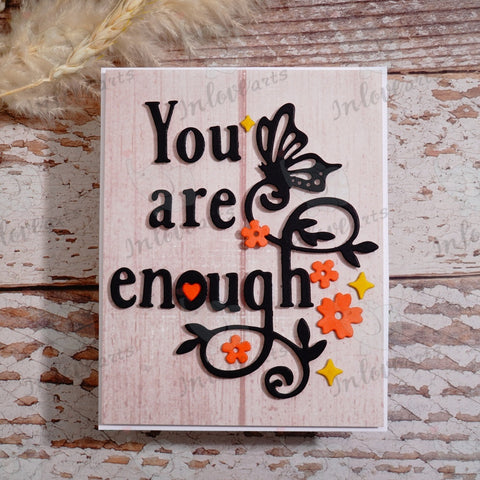 Inlovearts You are 'Butterfly' enough Cutting Dies