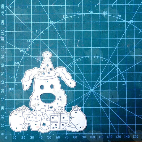 Inlovearts Gift Dog Cutting Dies