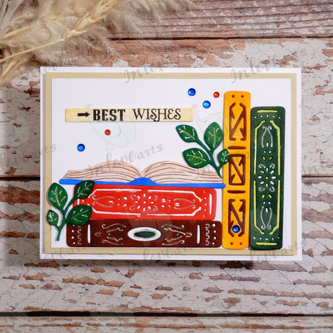 Inlovearts Books Cutting Dies