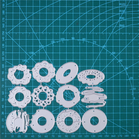 Inlovearts Donut Cutting Dies