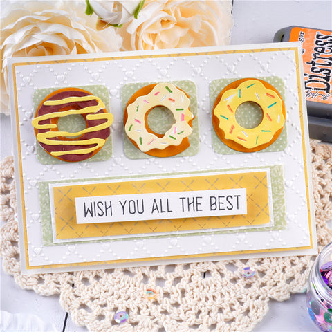 Inlovearts Donut Cutting Dies