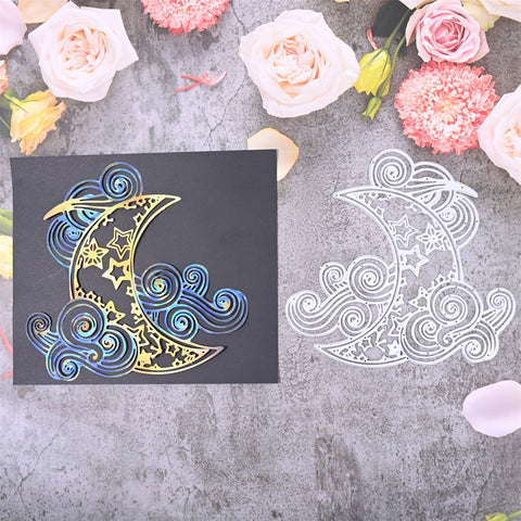 Inlovearts Moon and Cloud Cutting Dies