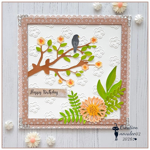 Inlovearts Leaves Set and Frame Metal Cutting Dies