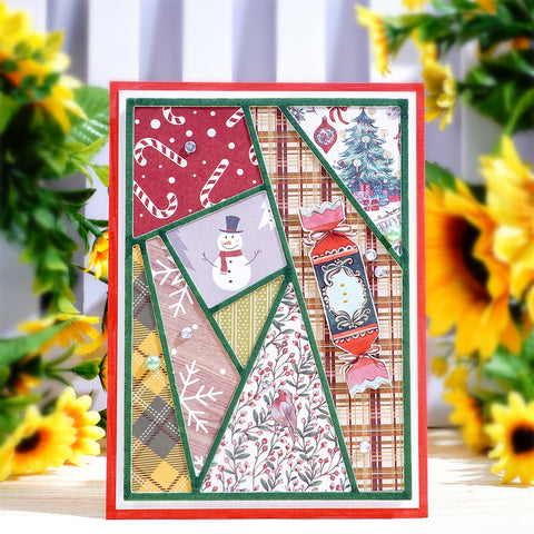 Inlovearts Irregular Shapes Background Board Cutting Dies