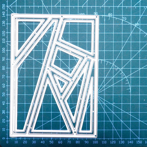 Inlovearts Irregular Shapes Background Board Cutting Dies