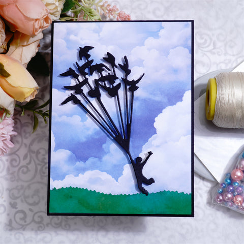 Inlovearts Boy and Peace Doves Cutting Dies
