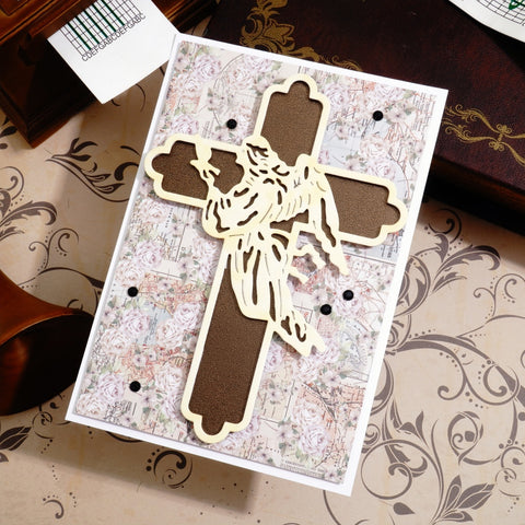 Inlovearts Angel Cross Cutting Dies