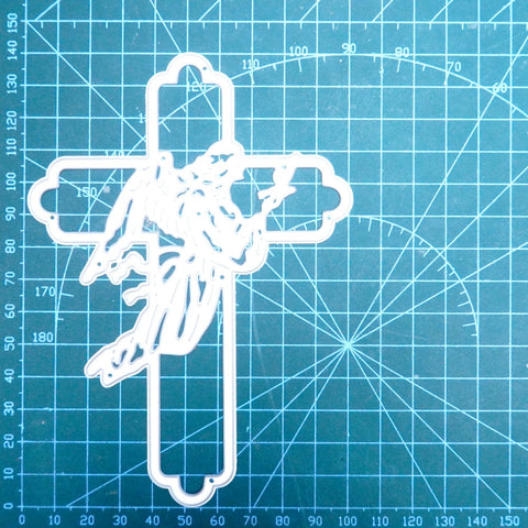 Inlovearts Angel Cross Cutting Dies