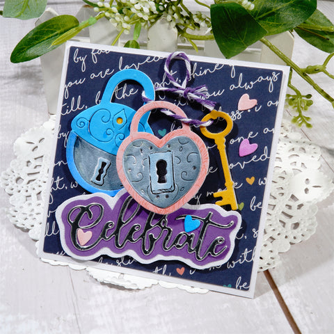 Inlovearts Three Locks Cutting Dies