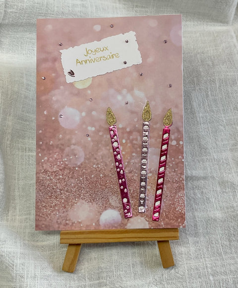 Inlovearts Lovely Candles Cutting Dies