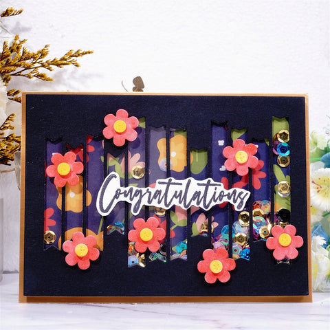 Inlovearts Hollow and Flowers Cutting Dies