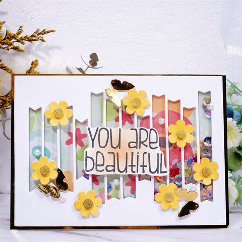 Inlovearts Hollow and Flowers Cutting Dies