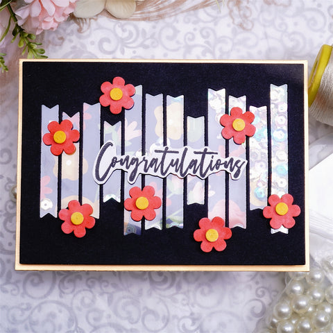Inlovearts Hollow and Flowers Cutting Dies