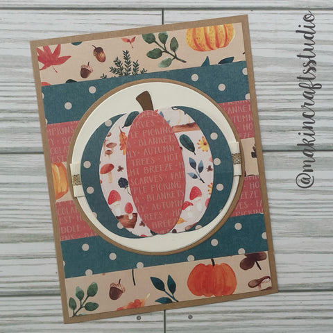 Inlovearts Pumpkin and Leaf Cutting Dies