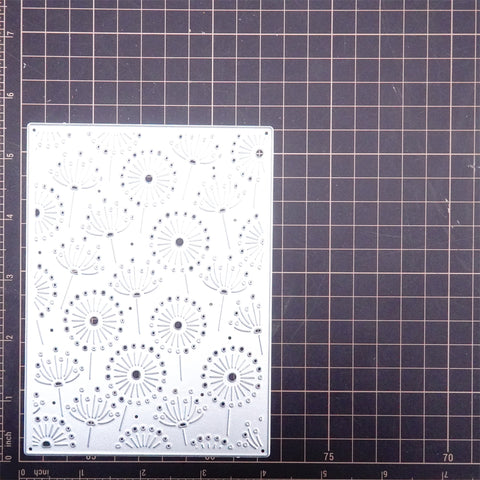 Inlovearts Dandelion Background Board Cutting Dies