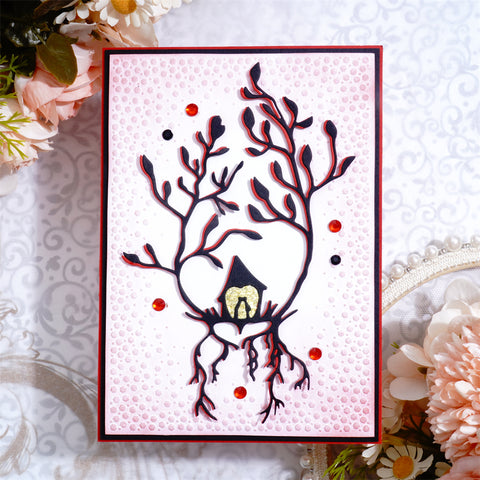 Inlovearts Little House in the Branches Cutting Dies