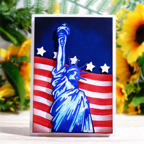 Inlovearts Statue of Liberty Cutting Dies