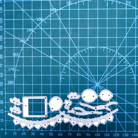 Inlovearts Celebration Theme Metal Cutting Dies