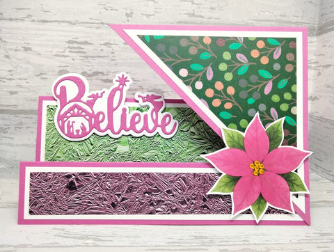 Inlovearts Believe Word with Prayer Scenary Cutting Dies