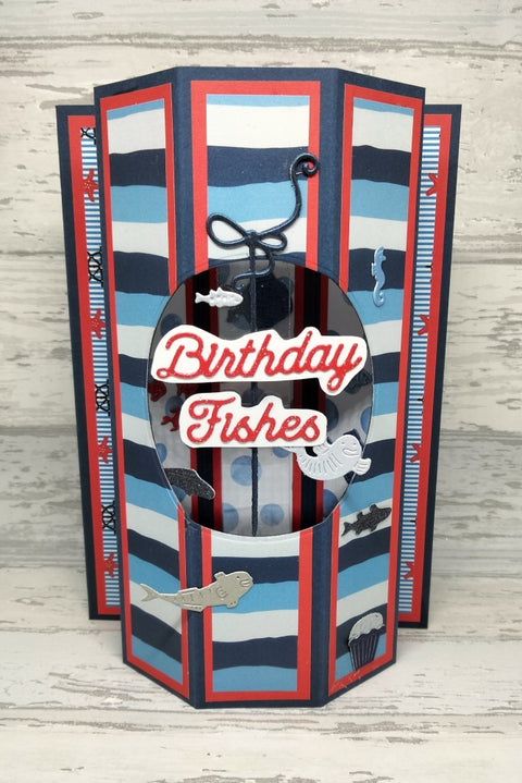 Inlovearts Cake and Ocean Fish Cutting Dies