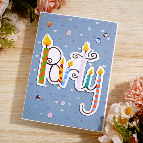 Inlovearts Lovely Word Metal Cutting Dies