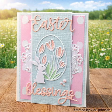 Inlovearts Floral Egg Cutting Dies