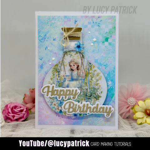 Inlovearts Glass Bottle Metal Cutting Dies