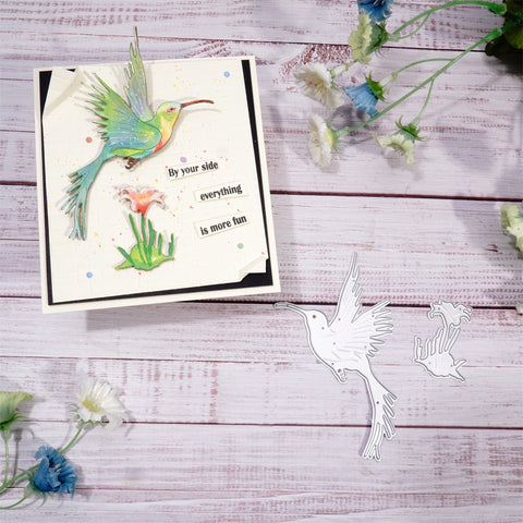 Inlovearts Beebird and Flower Cutting Dies