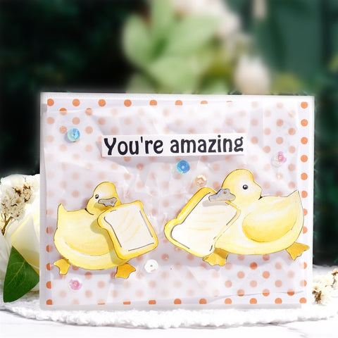 Inlovearts Bread Duck Cutting Dies