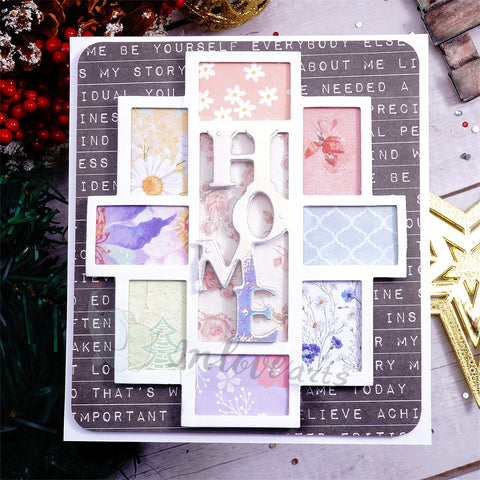 Inlovearts Home Words Photo Cutting Dies