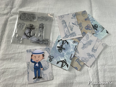 Inlovearts Sea Tools Clear Stamps