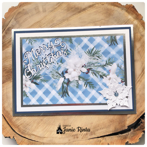 Inloveartshop Poinsettia Petal & Leaves Decor Nature Cutting Dies