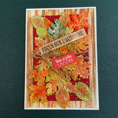 Inlovearts Different Types of Leaves Cutting Dies