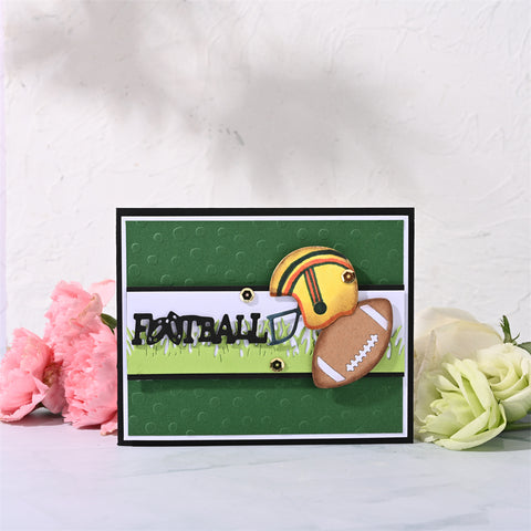 Inlovearts American Football Cutting Dies