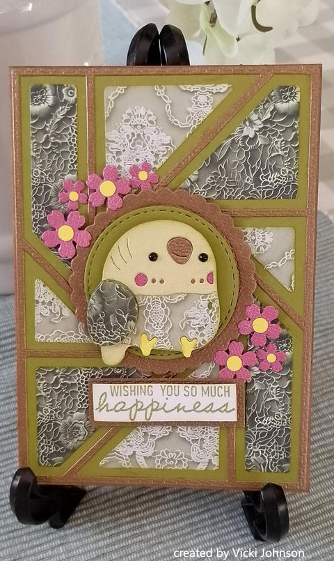 Inlovearts Circle and Geometry Shapes Background Cutting Dies