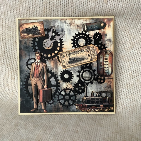 Inlovearts Gear Decor Dies Set