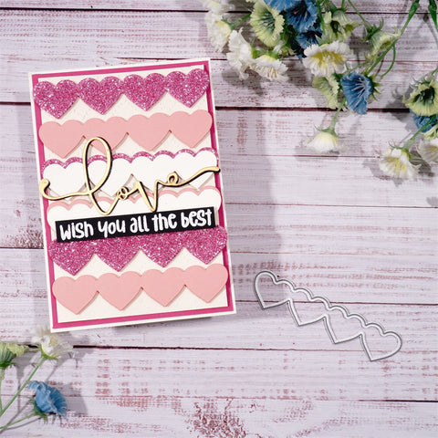 Inlovearts Hearts Metal Cutting Dies