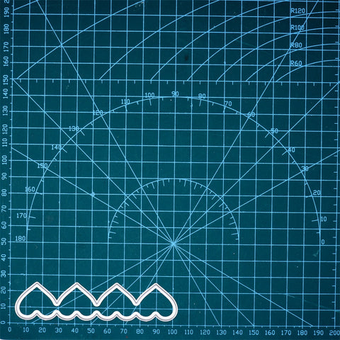 Inlovearts Hearts Metal Cutting Dies