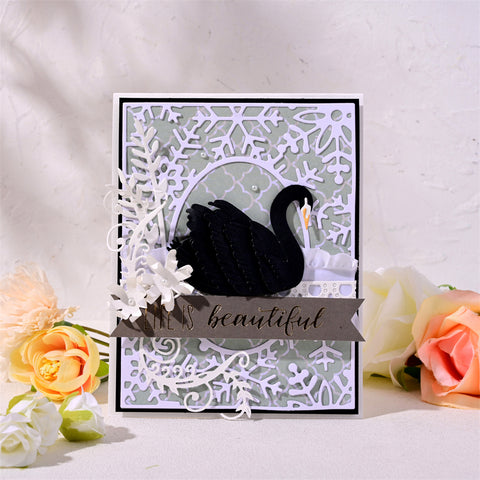 Inloveartshop Swans Cutting Dies