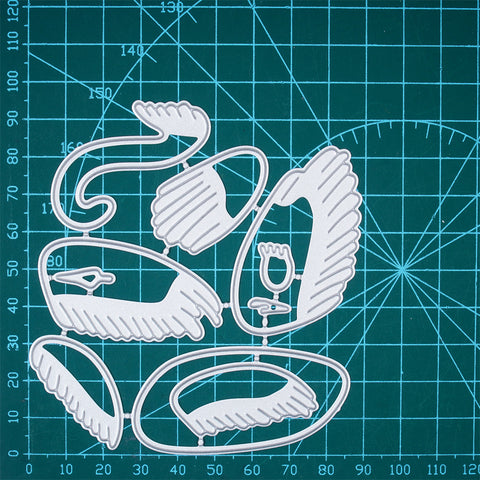 Inloveartshop Swans Cutting Dies