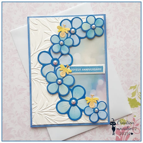 Inlovearts Five Petal Flower Cutting Dies