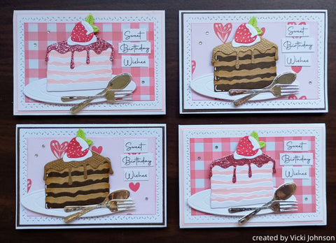 24PCS 6" Cherries the Cuffest Scrapbook & Cardstock Paper