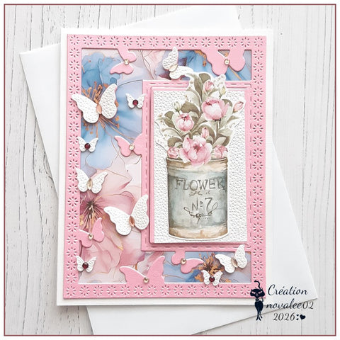 Inlovearts Little Butterfly Frame Cutting Dies