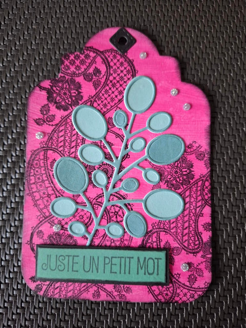 Inlovearts Two Branches of Leaves Cutting Dies